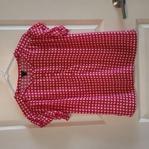 Plaid Blouse